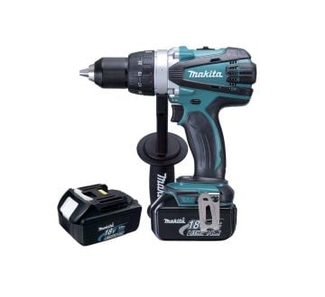 Makita Akülü Vidalama Matkabı DDF458RMJ (2 x 4,0 Ah Akü)