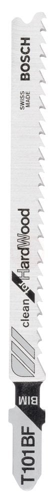 Bosch Dekupaj Testere Bıçağı Clean For HardWood T 101 BF 100 mm (25 Adet) - 2608634988
