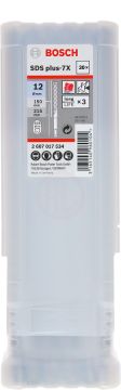 Bosch SDS Plus-7X Kırıcı Delici Uç 12,0x215 mm (30 Adet) - 2607017534