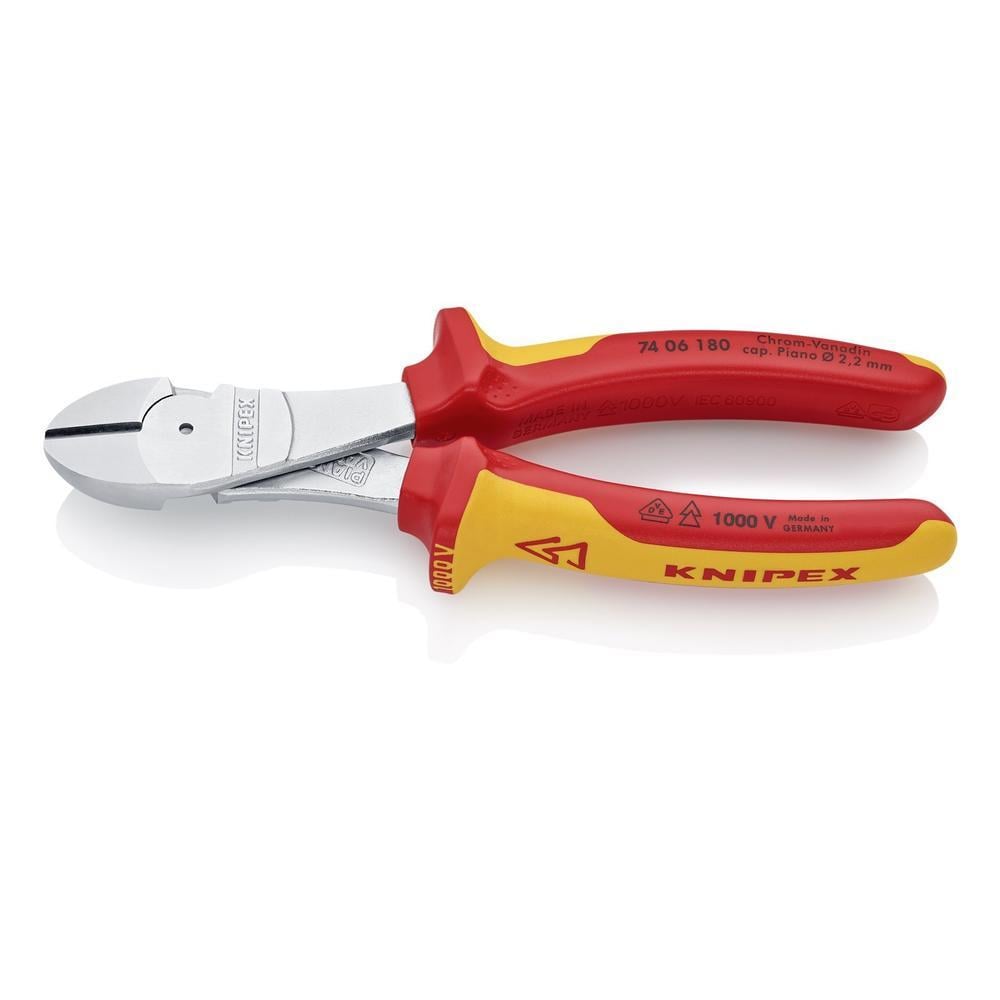 Knipex 74 06 AĞIR TİP VDE YAN KESKİ 180 MM - KNI7406180