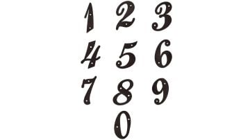 Ermo Rakam Siyah 76 Mm No 2