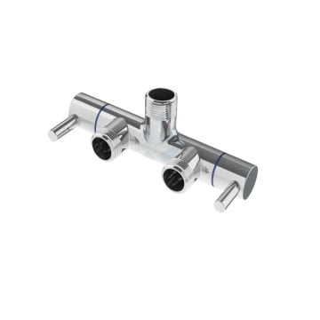 Cevsan Tekli Çiftli Taharet Musluğu (C-01)