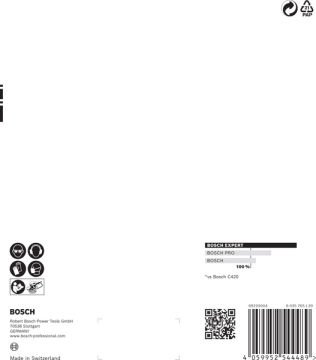 Bosch Zımpara Kağıdı Expert C470 115M  180 Kum 8 Delikli 5 Li Paket (2608901110) - 2608901110