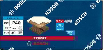 Bosch Zımpara Kağıdı Expert C470 115M  180 Kum 8 Delikli 5 Li Paket (2608901124) - 2608901124