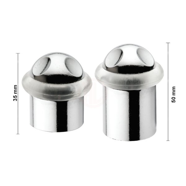 Ayder Contalı Kapı Tomponu 50 mm Mat Krom - E 2600-2