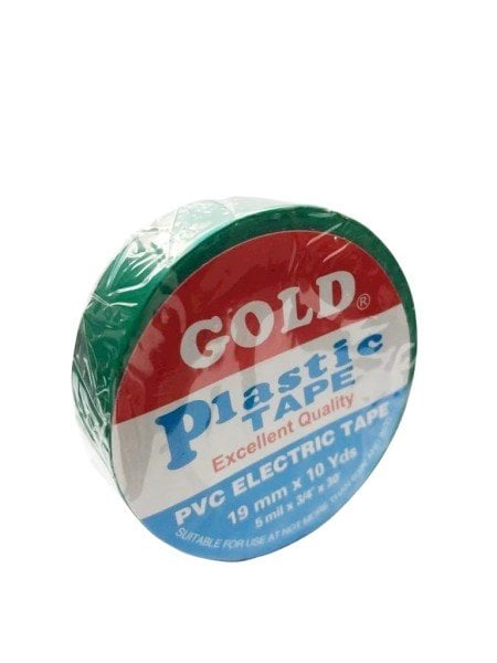 Gold ELEKTRİK BANDI YEŞİL 19 MM X 10 YARD - GOLDYESIL