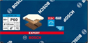 Bosch Zımpara Kağıdı Expert C470 115M  180 Kum 8 Delikli 5 Li Paket (2608901125) - 2608901125