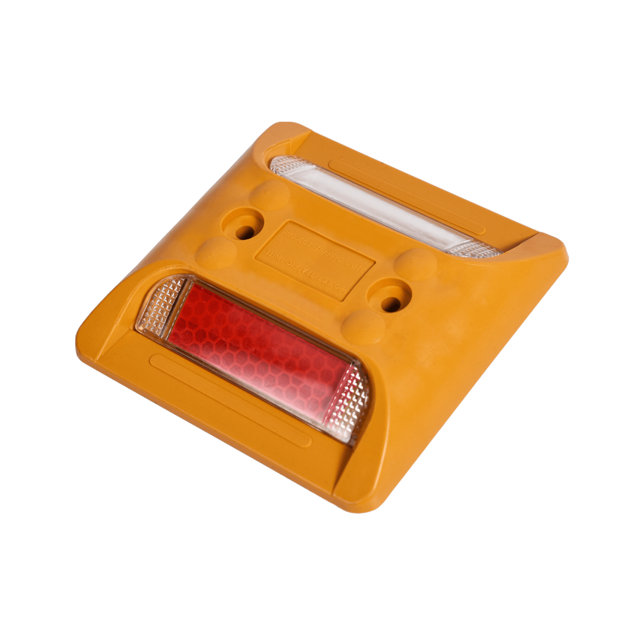 MFK Plastik Reflektifli Yol Butonu 10,5x10,5 Cm Sarı - MFK5130