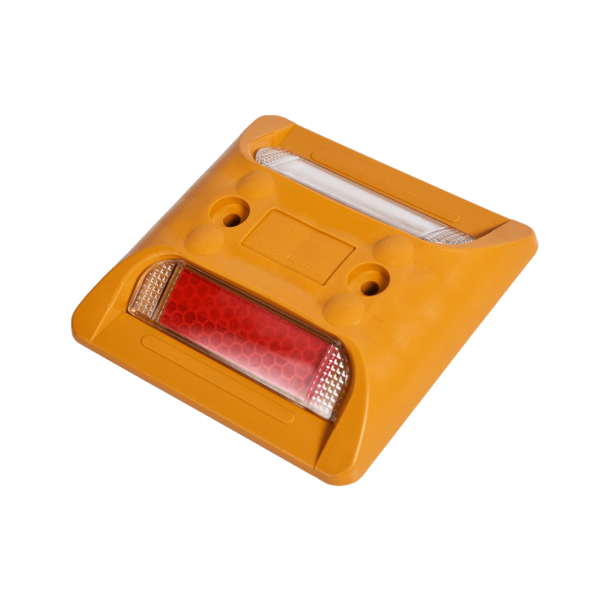 MFK Plastik Reflektifli Yol Butonu 10,5x10,5 Cm Sarı - MFK5130