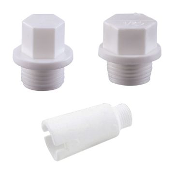 KAS PPRC Kör Tapa Beyaz Uzun 20 mm