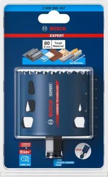 Bosch Delik Açma Testeresi Expert PC-Plus TM 80 mm - 2608900437
