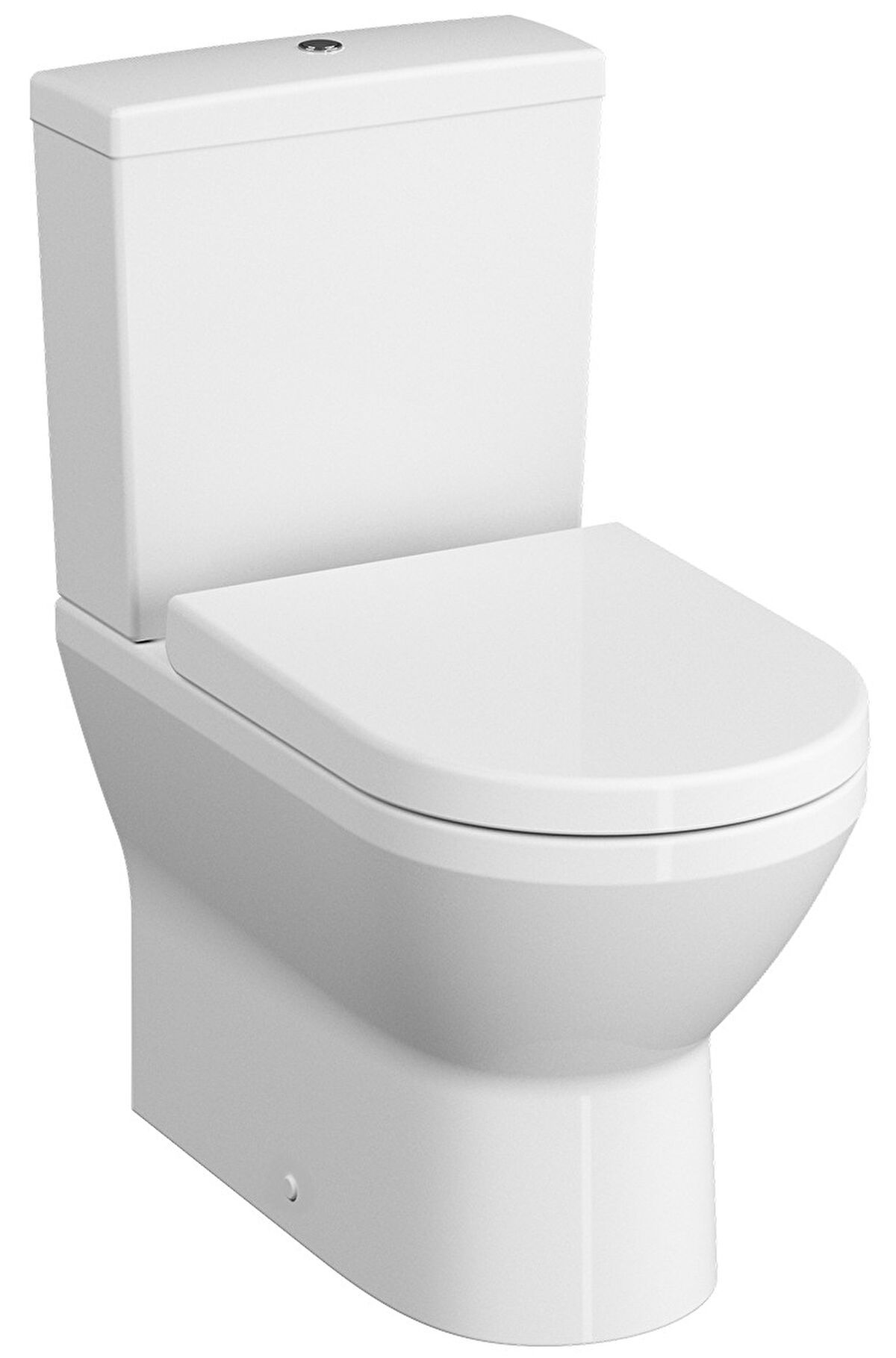 Vitra Rim-Ex Duvara Tam Dayalı Takım Klozet, Taharet Borusu Girişi Standart Uygulamalı