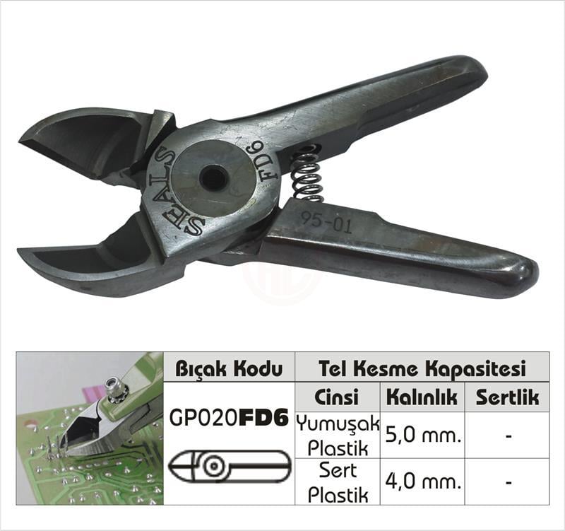 Gison Gp020 Uyumlu Yedek Havalı Yankeski Bıçağı - GP020FD6