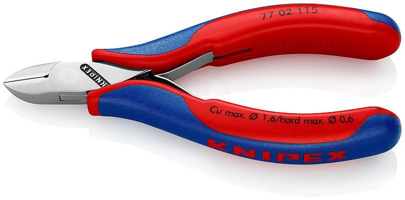 Knipex 77 02 ELEKTRONİKÇİ YAN KESKİ 115 MM - KNI7702115