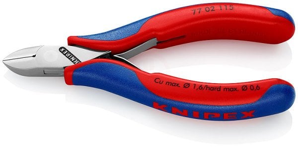 Knipex 77 02 ELEKTRONİKÇİ YAN KESKİ 115 MM - KNI7702115