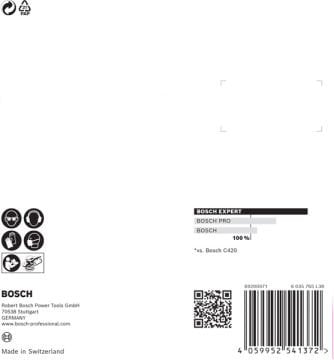 Bosch Zımpara Kağıdı Expert C470 115M 240 Kum 8 Delikli 5 Li Paket - 2608900799