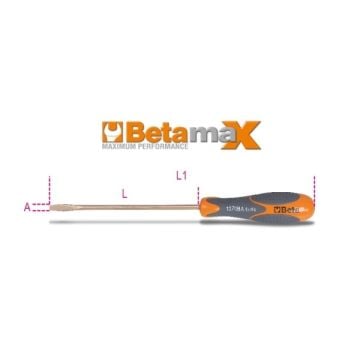 Beta Kıvılcım Çıkarmaz Düz Tornavida 1270BA 10X250