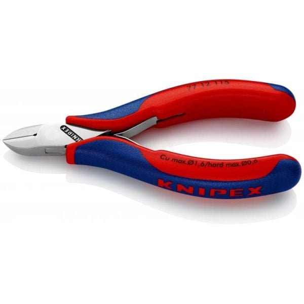 Knipex 77 12 ELEKTRONİKÇİ YAN KESKİ 115 MM - KNI7712115