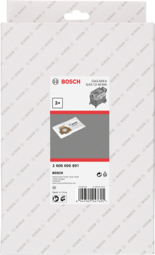 Bosch Aksesuar Süpürge Toz Torbası (Yün) Gas 400A/12-40 Ma