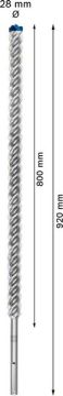 Bosch Kırıcı Delici Uç SDS-Max-8X Expert 28x920 mm (1 Adet) - 2608900250