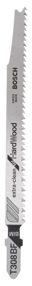 Bosch Dekupaj Testere Bıçağı ExtraClean For HardWood T 308 BF 117 mm (5 Adet) - 2608636569