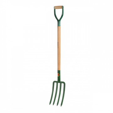 YPR Dörtlü Çatal Bel Demir Tutamak Saplı