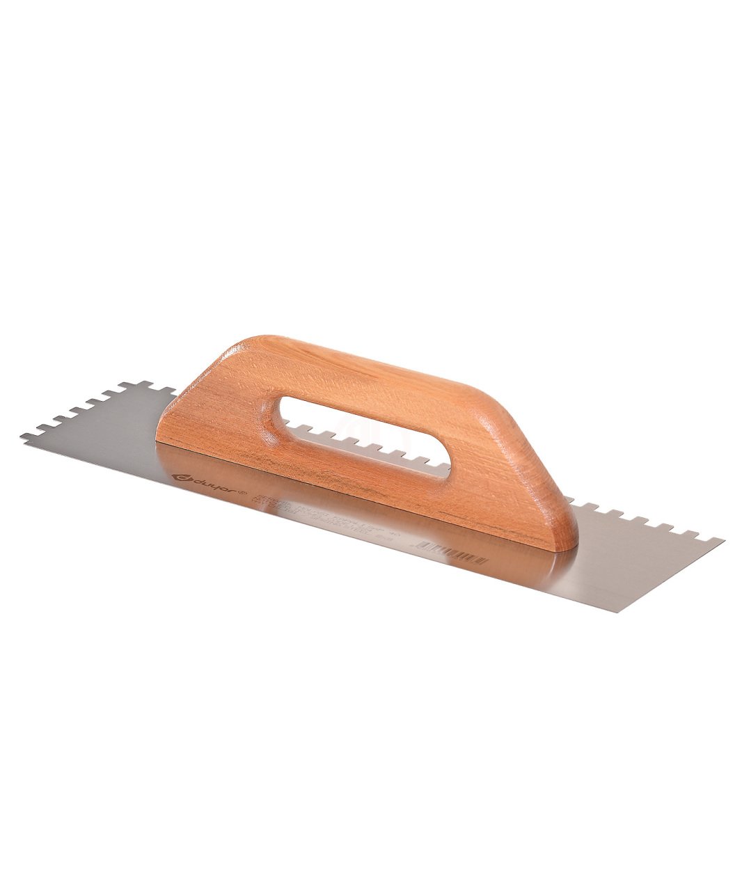 Duyar Seramik Malası Kapalı Ahşap Saplı Kare 8x8 Diş 50 Cm