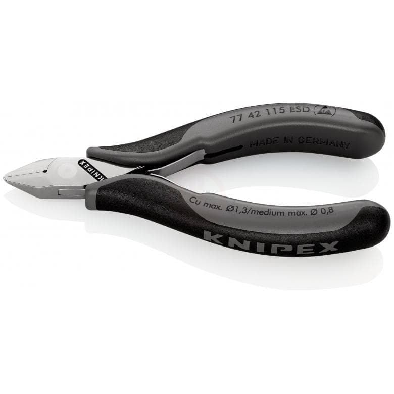 Knipex 77 42 ESD ELEKTRONİKÇİ YAN KESKİ 115 MM - KNI7742115ESD