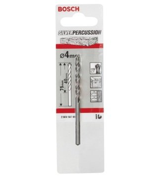 Bosch Beton Matkap Ucu CYL-3 Silver Percussion 4x75 mm - 2608597656