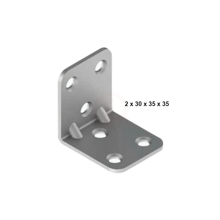 Ayder Metal L Gönye 2x30x35x35 Çinko - A 2216