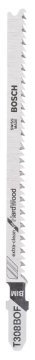 Bosch Dekupaj Testere Bıçağı ExtraClean For HardWood T 308 BOF 117 mm (25 Adet) - 2608636641