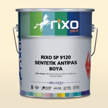 Rixo SP 9120 Sentetik Antipas Boya 0,75 Kg Kırmızı (Düz Renk)