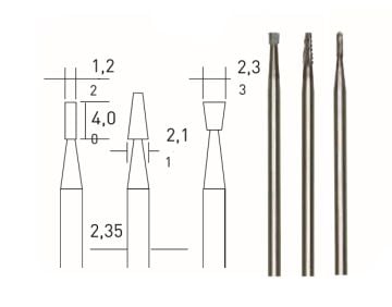 Proxxon Freze Ucu (3 Parça) (28752)