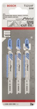 Bosch Dekupaj Testere Bıçağı Speed For Metal T 121 AF 92 mm (3 Adet) - 2608636698