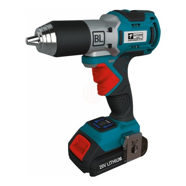 Catpower Akülü Vidalama Matkabı 5157 (2 x 2,0 Ah Akü)