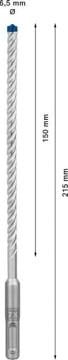 Bosch Kırıcı Delici Uç SDS-Plus-7X Expert 6,5x215 mm (1 Adet) - 2608900079