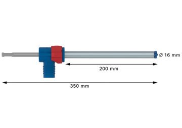 Bosch Expert Sds Clean P Lus-8x Kimyasal Dübeller İçin Set 16x350 Mm - 2608901771