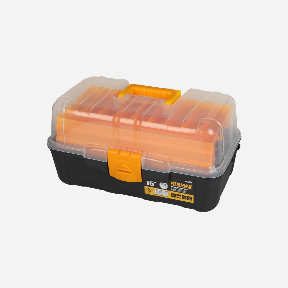 Rtrmax RCA5038 16'' Takım Çantası 3 Raflı Balıkçı