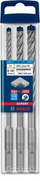 Bosch Kırıcı Delici Uç SDS-Plus-7X Expert Set (3 Parça) (6/8/10 mm) - 2608900196