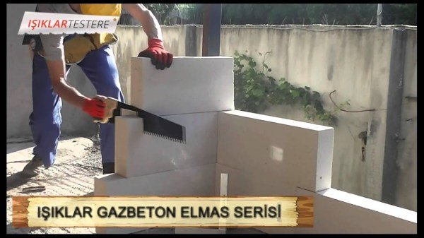 Işıklar Gaz Beton Elmas Ağaç Sap 55 Cm - 182-55