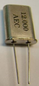 Schukat Krıstal, 12,0 Mhz Hc49
