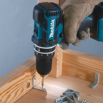 Makita Akülü Darbeli Vidalama Matkabı DHP470RMJ (2 x 4,0 Ah Akü)