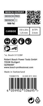 Bosch Panter Testere Bıçağı Expert VehRes S957CHM (10 Adet) - 2608900379