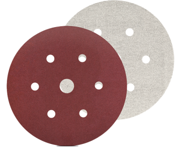 Karbosan Alüminyum Oksit F Kağıt Cırtlı Disk Afr71 Deliksiz 150 Mm 120 Kum