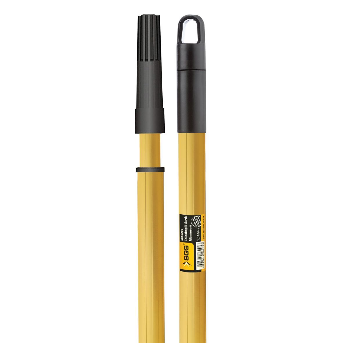 SGS 6205 Alüminyum Uzatmalı Sırık 1,5 Metre 2 Kademeli