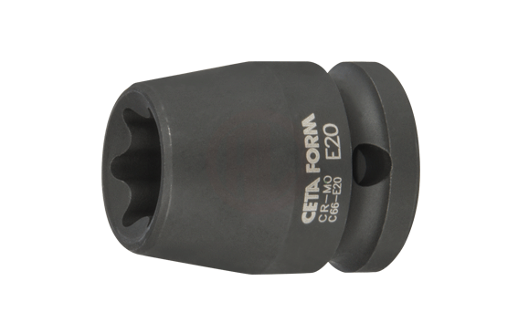 Ceta Form 1/2 İnç Dış Torx Havalı Lokma Anahtar E20