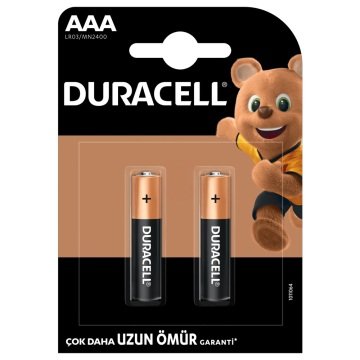 Duracell Plus AAA 1,5 V Kalem Pil (Tekli Satılmaktadır)