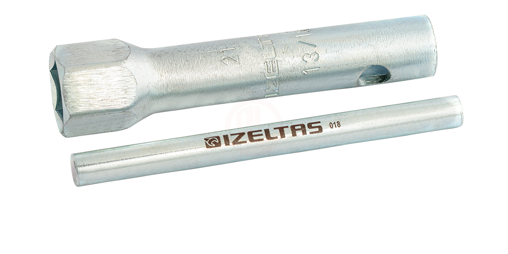 İzeltaş Kovan Anahtar Bir Ağız Mil Dahil 21 mm