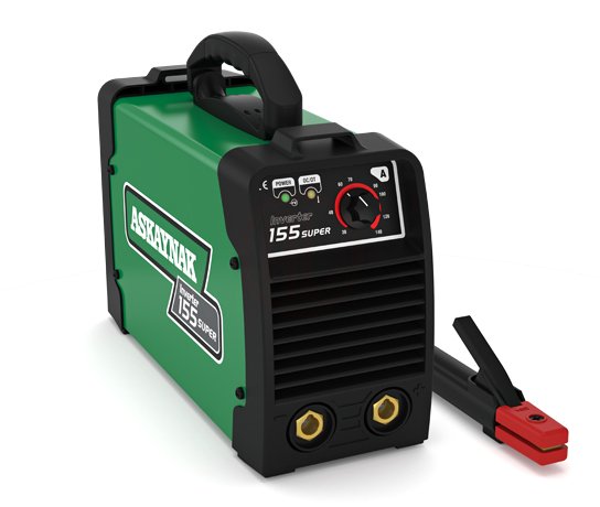 AS Kaynak Örtülü Elektrod Kaynak Makinesi Inverter 155 Super