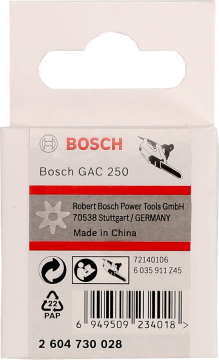 Bosch Gac 250 İçin Dişli Yedek Parça - 2604730028